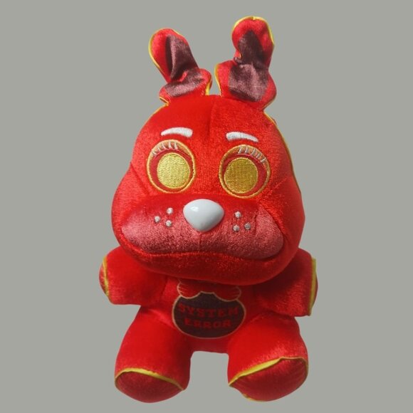 Five Nights At Freddys System Error Bonnie Plush 2022 Funko Collectible Red - Picture 3 of 11